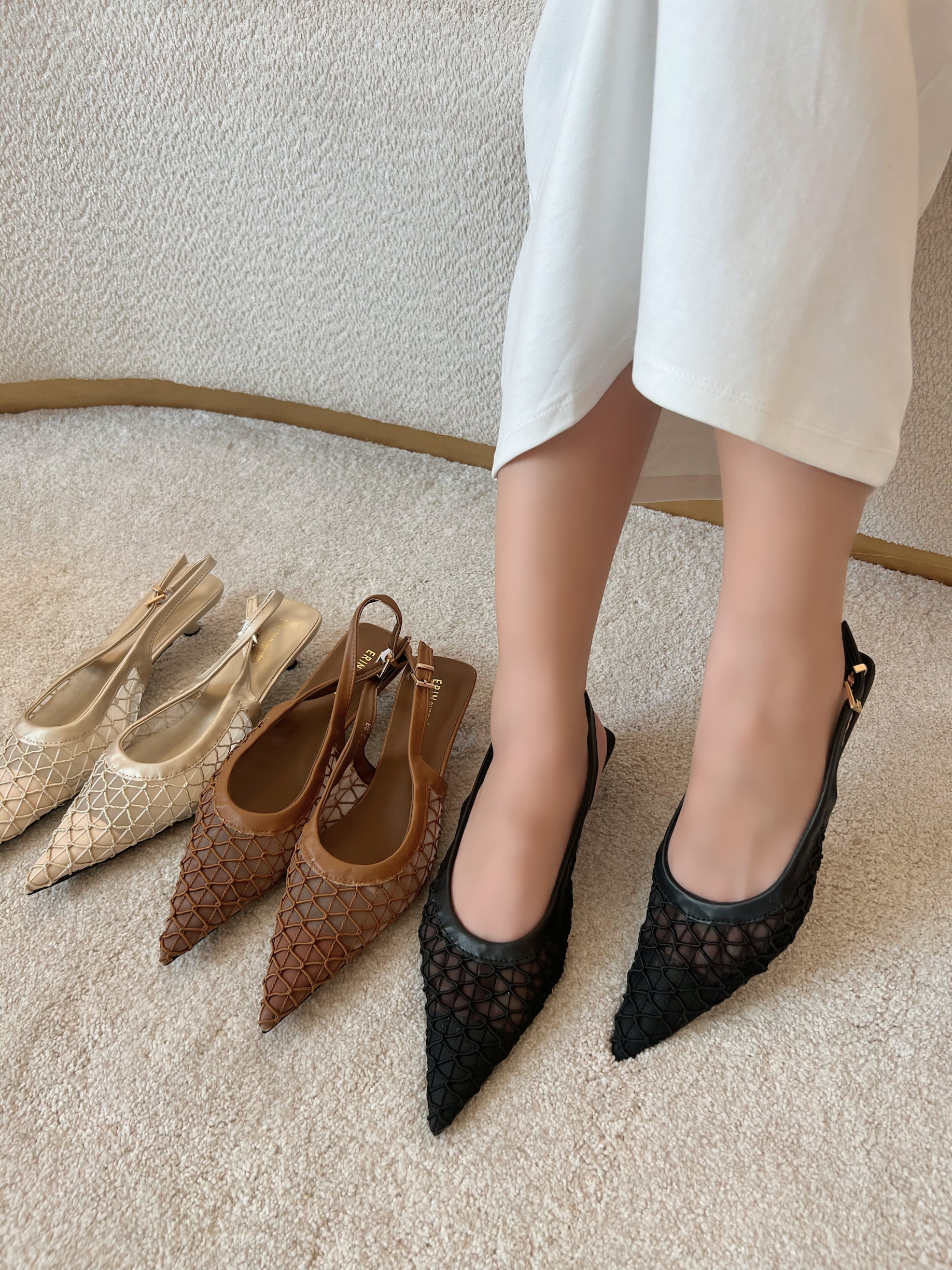 Zarina low heel