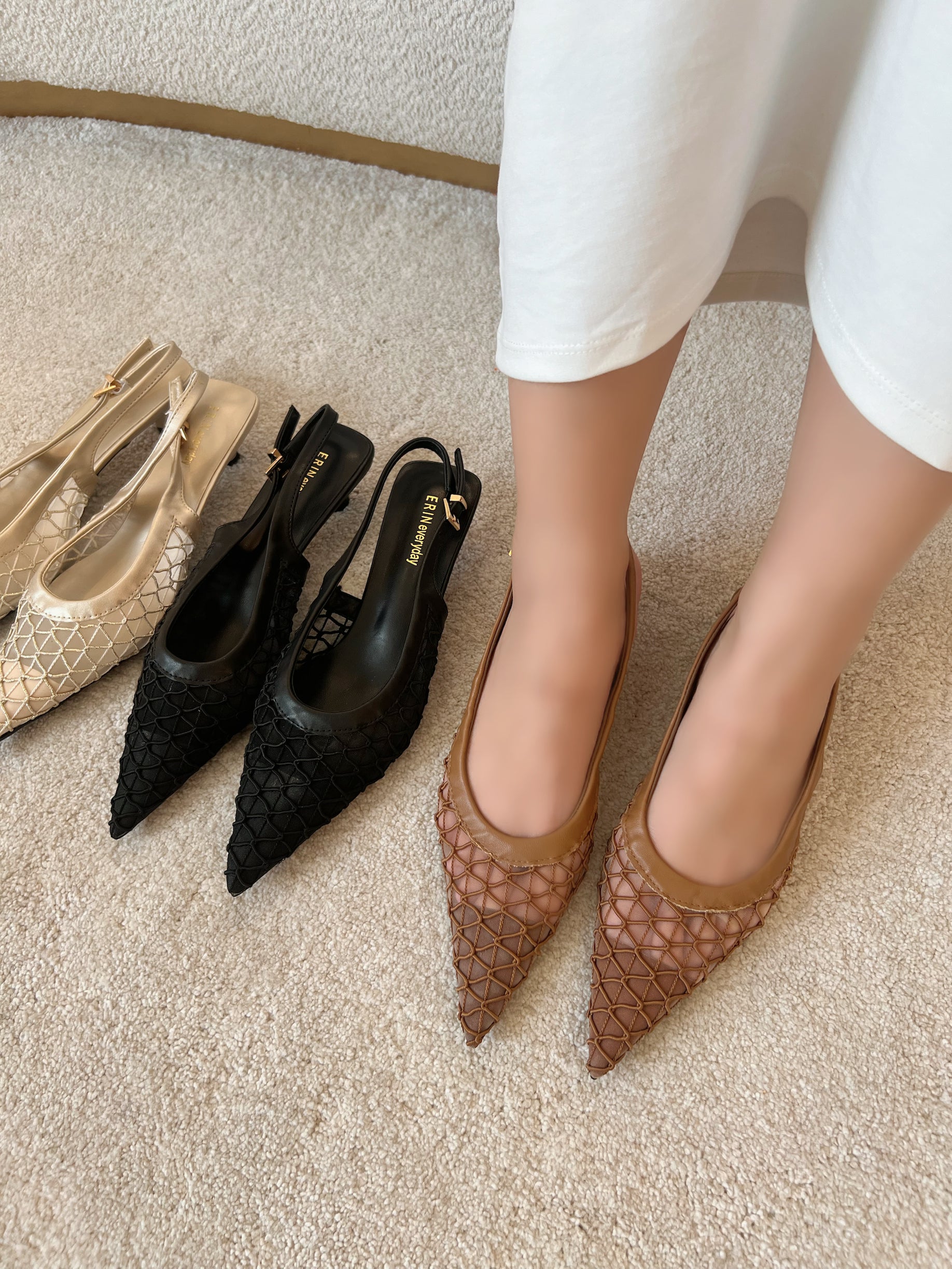 Zarina low heel