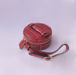 Micro Croc Fashion Bag in red